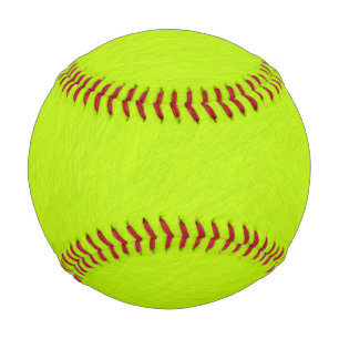 Balle De Baseball Abstraite chaux verte