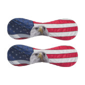 Balle De Baseball Aigle et drapeau américains (Panneaux)