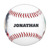 Balle De Baseball Aigle patriotique (Devant)