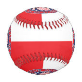 Balle De Baseball Aigle polonaise du Minneapolis Minnesota (Dos)