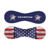 Balle De Baseball Aigle Vigilant, Drapeau Américain, Étoile (Panneaux)