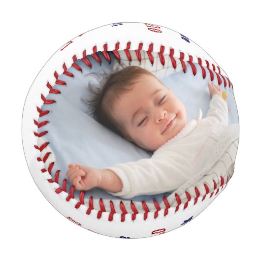 Balle De Baseball Aimez-vous à Outfield et Back White Photo Base (Devant Gauche)