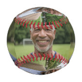 Balle De Baseball Ajoutez votre propre photo (Devant)