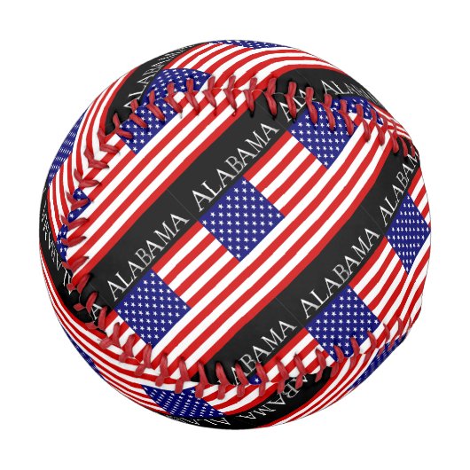 BALLE DE BASEBALL ALABAMA (Devant Gauche)