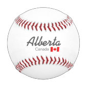 Balle De Baseball Alberta, Canada Baseball (Dos)