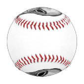Balle De Baseball Alien gris (Dos)