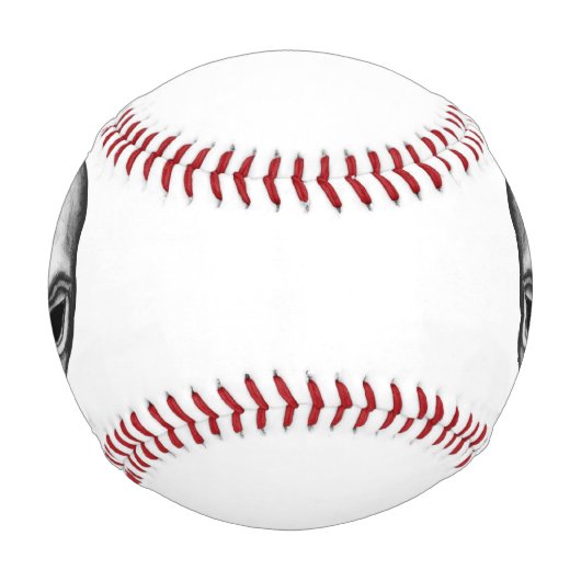 Balle De Baseball Alien gris (Devant)