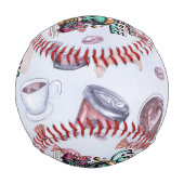 Balle De Baseball Alien ici pour le café (Devant)