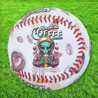 Balle De Baseball Alien ici pour le café
