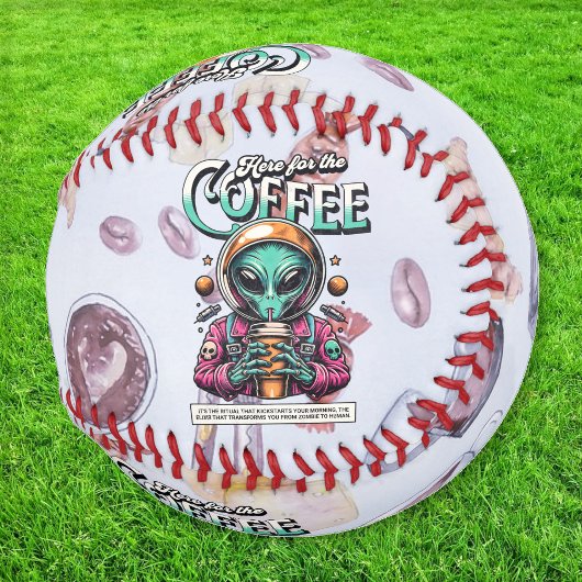 Balle De Baseball Alien ici pour le café