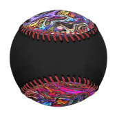 Balle De Baseball alimentation abstrait 8 (Devant)