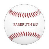 Balle De Baseball ALLSTAR Baseball Personnalisé Baseball Jeu Ball (Dos)