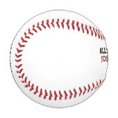 Balle De Baseball ALLSTAR Baseball Personnalisé Baseball Jeu Ball (Devant Gauche)