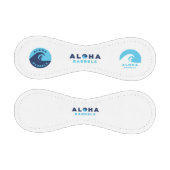 Balle De Baseball Aloha Barrels 2 couleur circulaire Logo (Panneaux)