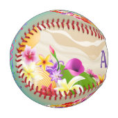 Balle De Baseball Aloha De Baseball Hawaii (Devant Gauche)