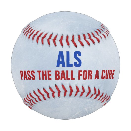 Balle De Baseball ALS Réglementation taille baseball. (Devant)