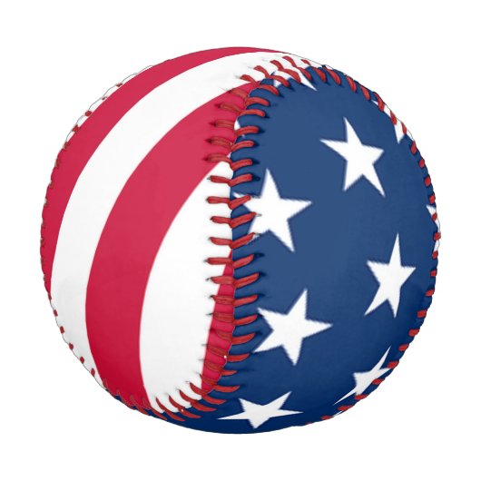 Balle De Baseball American Flag Baseball Ball (Angle)