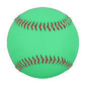 Balle De Baseball Android vert (couleur unie)  (Dos)