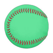 Balle De Baseball Android vert (couleur unie)  (Devant Gauche)