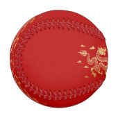 Balle De Baseball Année du dragon 2024 Nouvel an chinois 2024 (Devant Gauche)