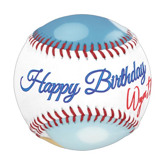 Balle De Baseball Anniversaire de baseball  (Devant)
