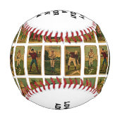 Balle De Baseball Anniversaire personnalisé (Devant)