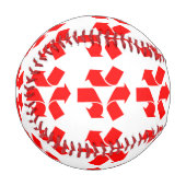 Balle De Baseball Annuler le recyclage du symbole (Devant Gauche)