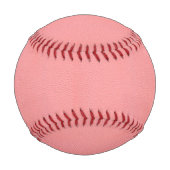 Balle De Baseball Apparence en cuir rose (Dos)