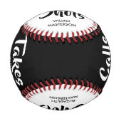 Balle De Baseball Appelle la citation amusante Shots Couples (Dos)