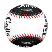 Balle De Baseball Appelle la citation amusante Shots Couples (Devant)