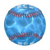 Balle De Baseball Aqua Blue Swimming Pool Photo for Your Logo (Dos)