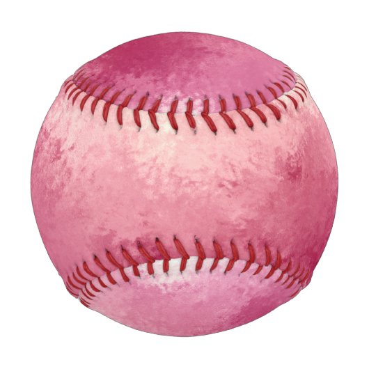 Balle De Baseball Aquarelle couleur or rose (Dos)