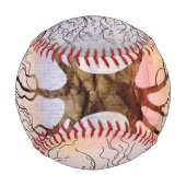 Balle De Baseball Arbre contre le ciel (Dos)