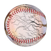 Balle De Baseball Arbre contre le ciel (Devant Gauche)