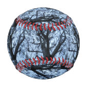Balle De Baseball Arbre Silhouette Photo Baseball (Dos)