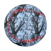 Balle De Baseball Arbre Silhouette Photo Baseball (Devant Gauche)