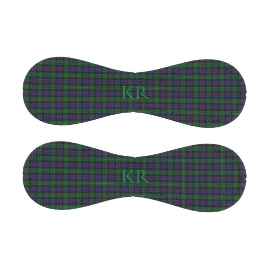 Balle De Baseball Argyll District Tartan avec monogramme / initiales (Panneaux)