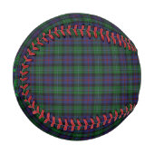 Balle De Baseball Argyll District Tartan avec monogramme / initiales (Devant Gauche)