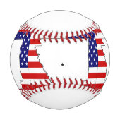 Balle De Baseball Arkansas (Devant)