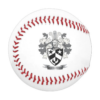 Balle De Baseball Armoiries d'Alexander Family Crest