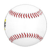 Balle De Baseball Armoiries de Campbell Family Crest (Devant)