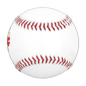 Balle De Baseball Armoiries de McDonald Family Crest (Devant)