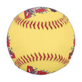 Balle De Baseball Armoiries d'Haïti (Dos)