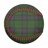 Balle De Baseball Armstrong Official Clan Tartan avec vos initiales (Devant Gauche)