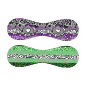Balle De Baseball Aro et Ace Pride squiggles (Panneaux)