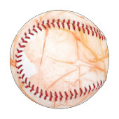Balle De Baseball arrière - plan abstrait aquarelle (Devant Gauche)