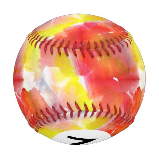 Balle De Baseball Arrière - plan aquarelle texture de conception (Dos)