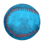Balle De Baseball Arrière - plan bleu cristallisé Abstrait (Devant Gauche)