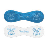 Balle De Baseball Arrière - plan Blue Lyre (Panneaux)