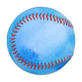 Balle De Baseball Arrière - plan d'aquarelle Abstrait (Devant Gauche)